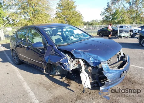 2011 Nissan Sentra 2.0S from USA, damaged, VIN 3N1AB6AP9BL627205